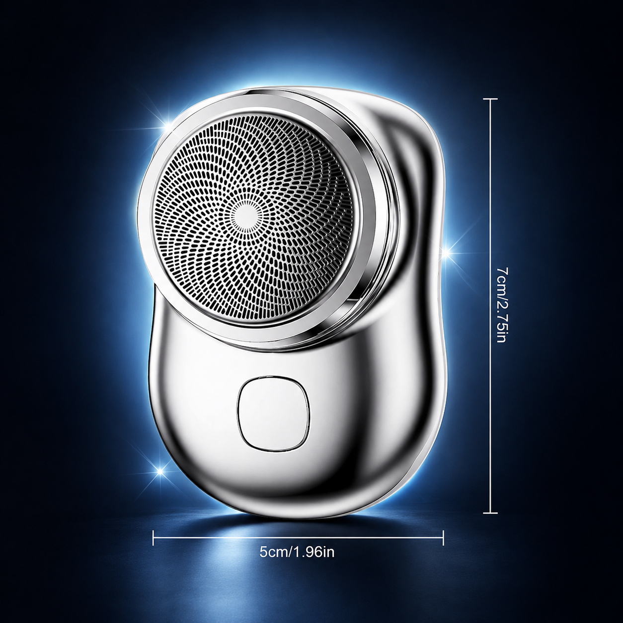 Portable Mini Pocket Shaver – USB-C Rechargeable Electric Shaver for Men