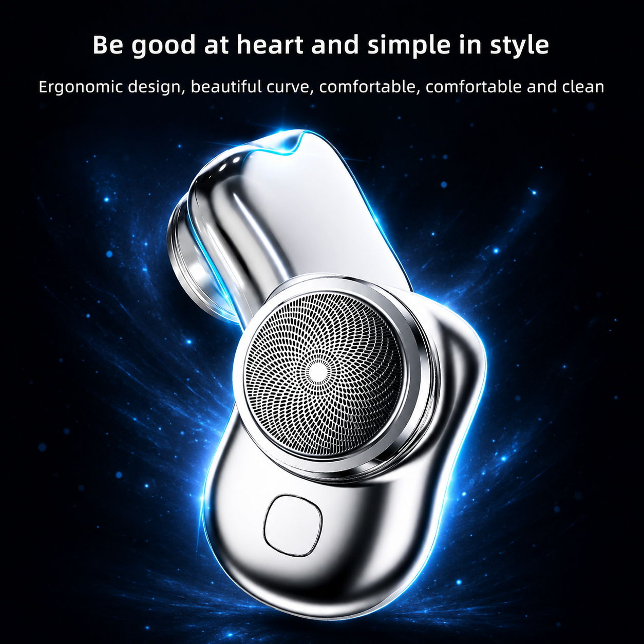 Portable Mini Pocket Shaver – USB-C Rechargeable Electric Shaver for Men