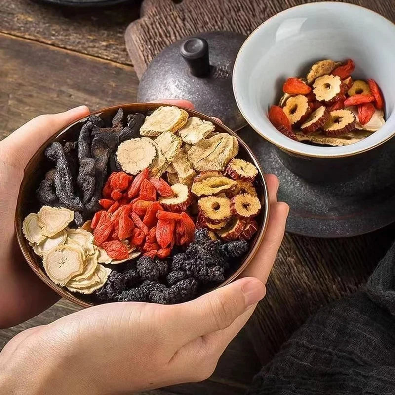 Ginseng Five Treasure Tea - Herbal Wellness Blend