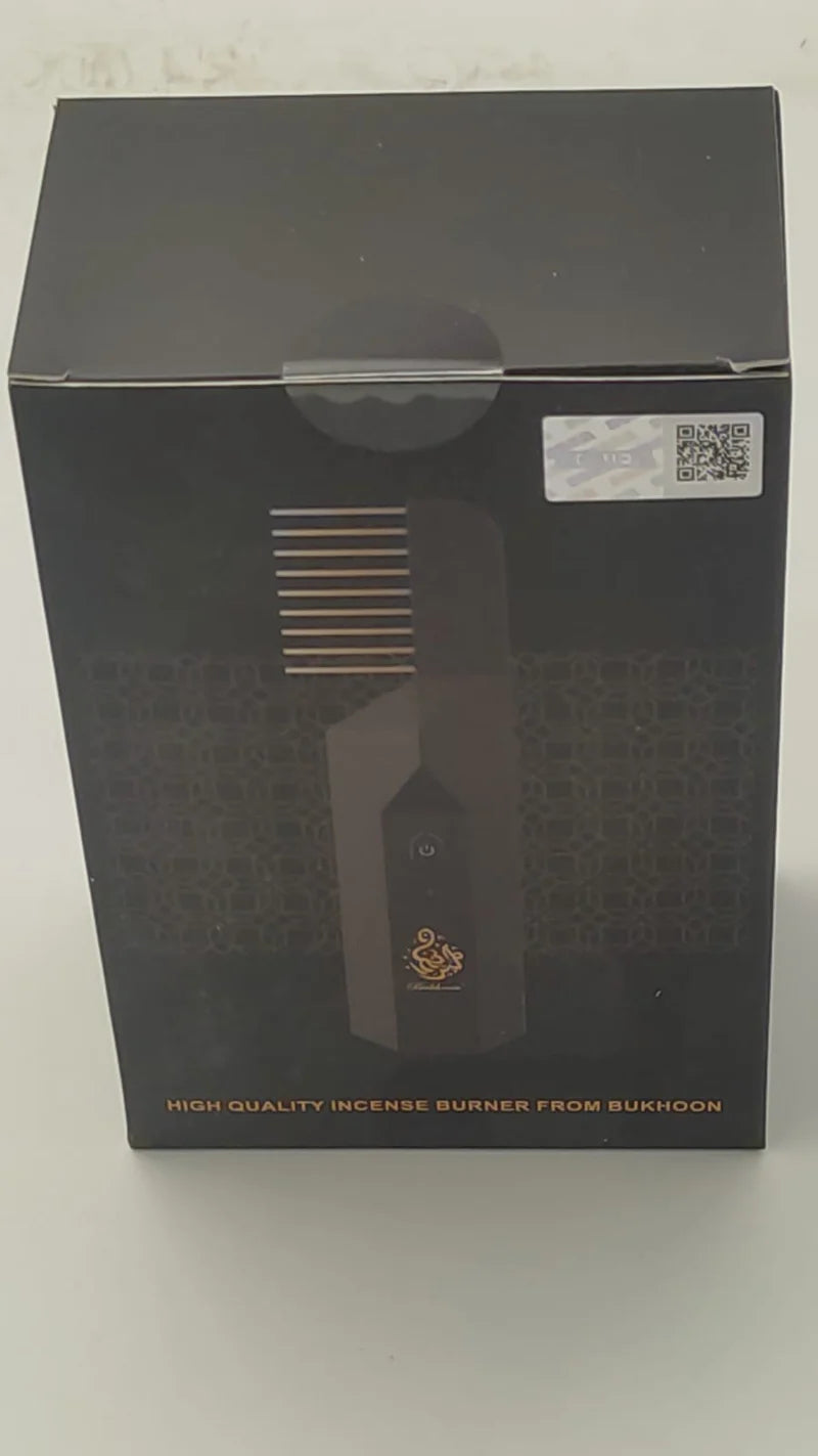 Electric Hair Bakhoor Comb – Portable Fragrant Hair Styling