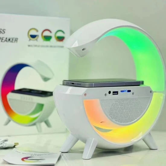 LED Wireless Charging Speaker – Bluetooth Speaker with Charging