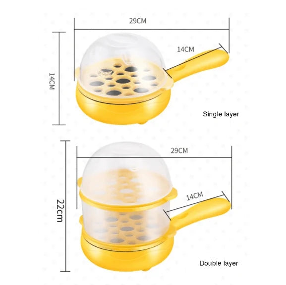 Multi-Functional Electric Egg Boiler & Steamer
